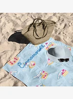 Cinnamoroll Pastry Dreams Beach Towel