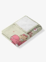 Hello Kitty Charms N Rainbows Silk Touch Throw Blanket