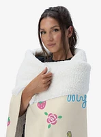 My Melody Sweet Spring Treats Silk Touch Sherpa Throw Blanket