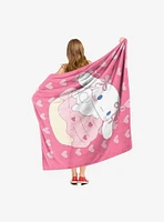 Cinnamoroll Cupcake Climb Silk Touch Throw Blanket