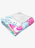 Cinnamoroll Cute And Bouncy Silk Touch Throw Blanket