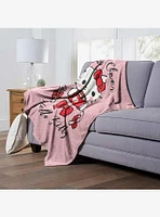 Hello Kitty Cocoa Cutie Silk Touch Throw Blanket