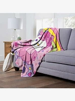 Hello Kitty Love And Unicorns Silk Touch Throw Blanket