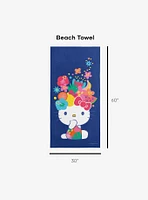 Hello Kitty Fruit Cat Beach Towel