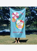 Hello Kitty Pool Party Beach Towel