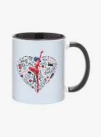 Miraculous: Tales Of Ladybug & Cat Noir Ladybug Spots On! Heart 11oz Mug