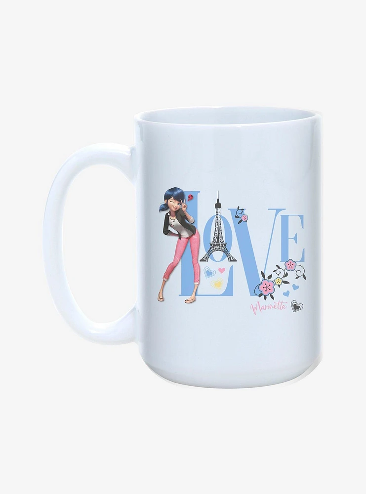 Miraculous: Tales Of Ladybug & Cat Noir Paris Love Marinette 15oz Mug