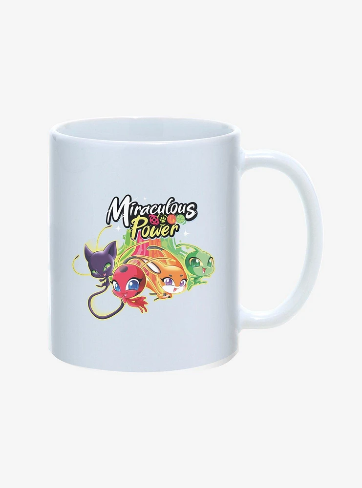 Miraculous: Tales Of Ladybug & Cat Noir Miraculous Power Kwamis 11oz Mug