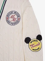 Disney Mickey Mouse and Friends Country Club Tennis Icons Cardigan - BoxLunch Exclusive