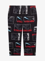 Godzilla Panel Portraits Allover Print Women's Plus Sleep Pants - BoxLunch Exclusive