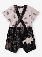 Jurassic Park Camo Infant T-Shirt and Overall Set — BoxLunch Exclusive