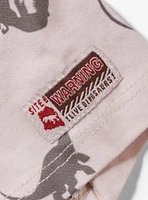 Jurassic Park Camo Infant T-Shirt and Overall Set — BoxLunch Exclusive