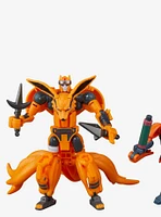 Transformers Collaborative Naruto Shippuden X Transformers Kurama & Gamakichi Figure Set