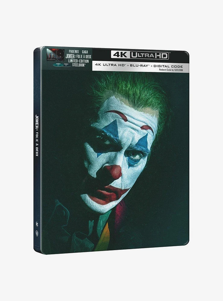 Joker: Folie À Deux Steelbook (4K Ultra HD + Blu-Ray + Digital) Ultra HD