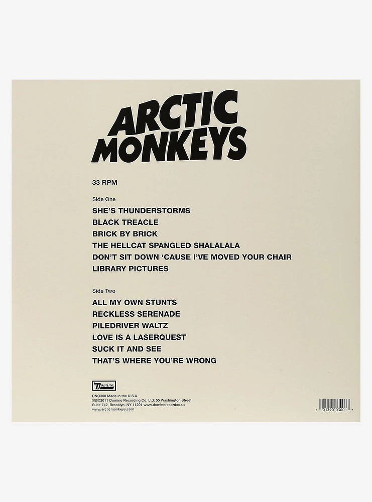 Arctic Monkeys Suck It And See Vinyl LP