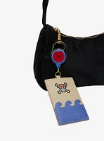 Loungefly One Piece Jolly Roger Waves Retractable Lanyard - BoxLunch Exclusive