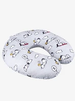 FUL Peanuts Snoopy and Woodstock Clouds Travel Neck Pillow