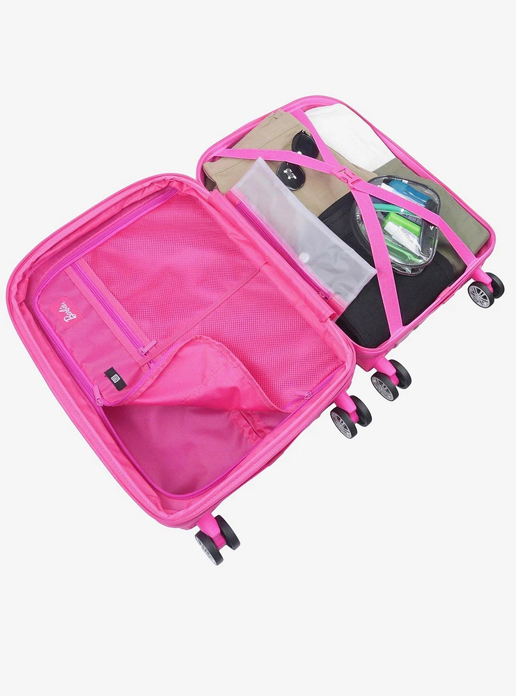 FUL Barbie 3D Quilted Carry On