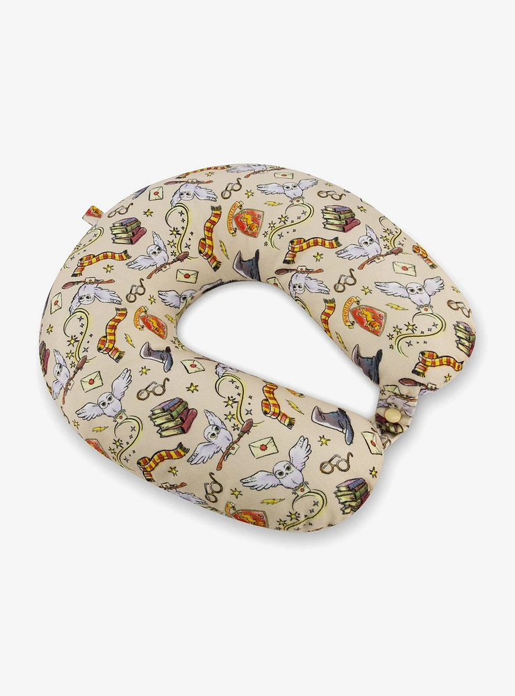 FUL Harry Potter All Over Print Travel Neck Pillow