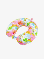 FUL Care Bears Clouds All Over Print Travel Neck Pillow