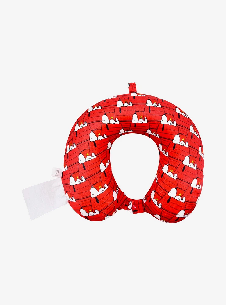 FUL Peanuts Snoopy Doghouse Travel Neck Pillow