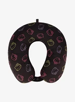 FUL Hello Kitty Face Outline Travel Neck Pillow