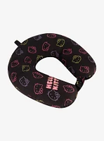 FUL Hello Kitty Face Outline Travel Neck Pillow