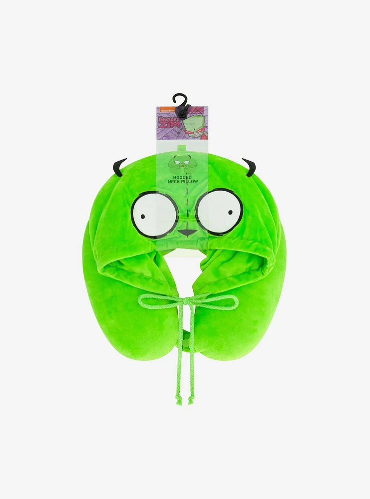 FUL Invader Zim GIR Hooded Travel Neck Pillow