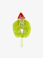 FUL The Grinch Santa Hat Hoodie Travel Neck Pillow