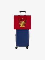 FUL Harry Potter Gryffindor Crest Sherpa Travel Tote with Trolley Strap