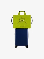 FUL The Grinch Big Face Sherpa Travel Tote with Trolly Strap