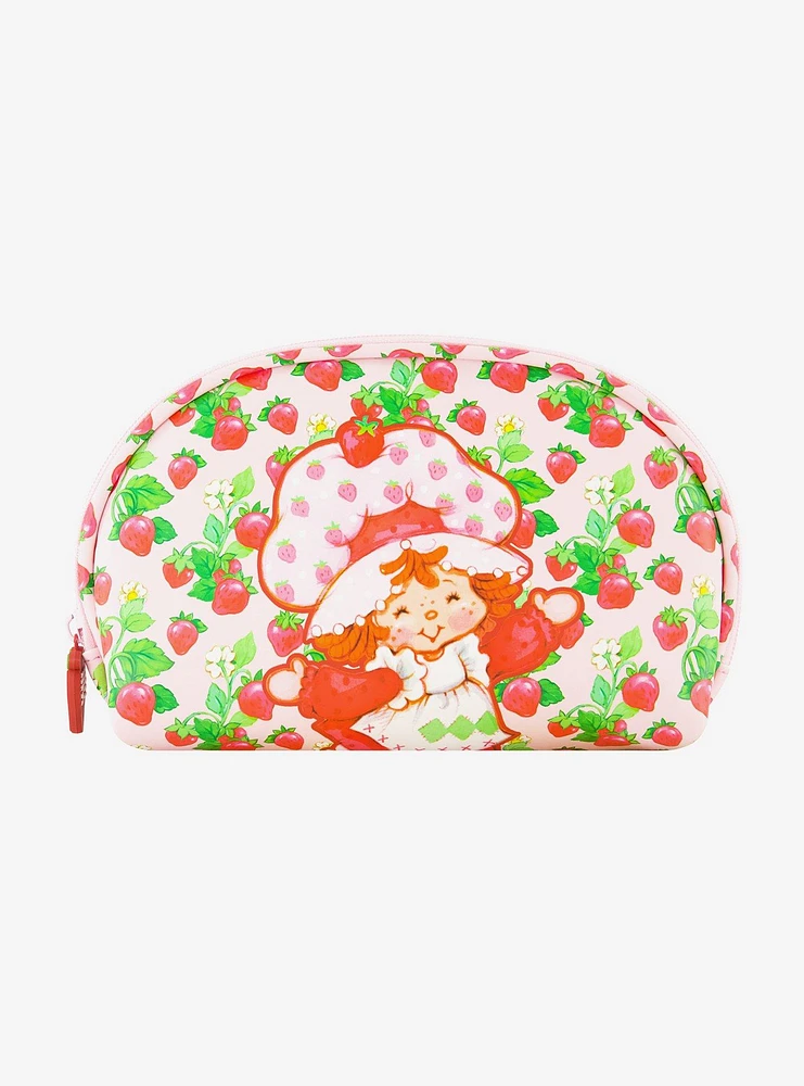 FUL Strawberry Shortcake 2-Piece Travel Cosmetic Bag Set