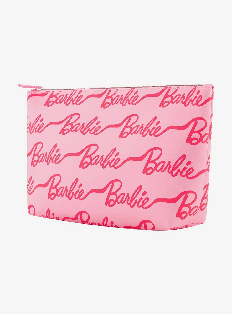 FUL Barbie All-Over Logo Cosmetic Bag