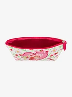 FUL Strawberry Shortcake Heart Trapezoid Cosmetic Bag