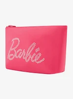 FUL Barbie Rhinestone Logo Cosmetic Bag