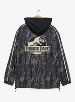 Jurassic Park Logo Quarter Zip Windbreaker Jacket — BoxLunch Exclusive