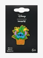 Loungefly Disney Lilo & Stitch Plant Stitch Enamel Pin - BoxLunch Exclusive