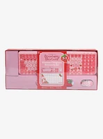 Strawberry Shortcake Pink Keyboard and Desk Mat Set
