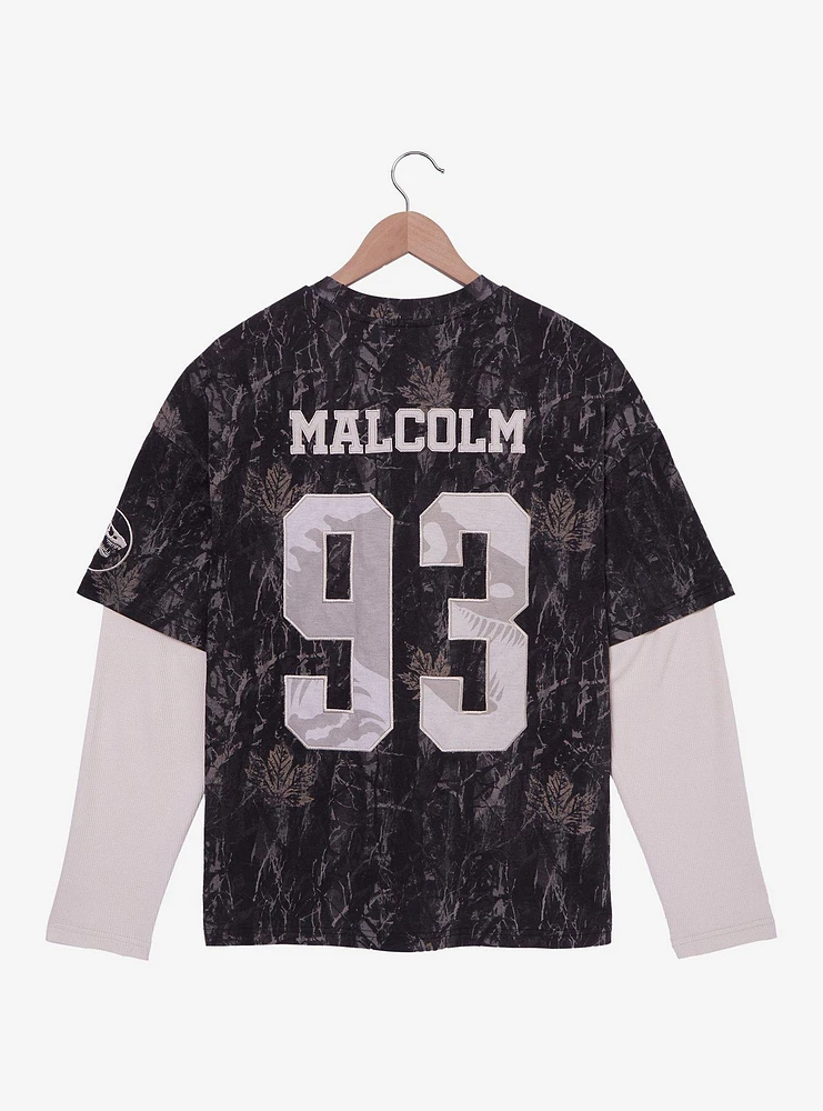 Jurassic Park Camo Layered Long Sleeve T-Shirt - BoxLunch Exclusive
