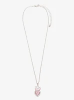Disney The Aristocats Marie Rhinestone Heart Necklace - BoxLunch Exclusive