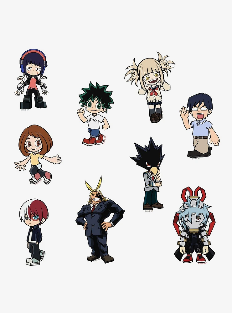 My Hero Academia Chibi Sticker Pack