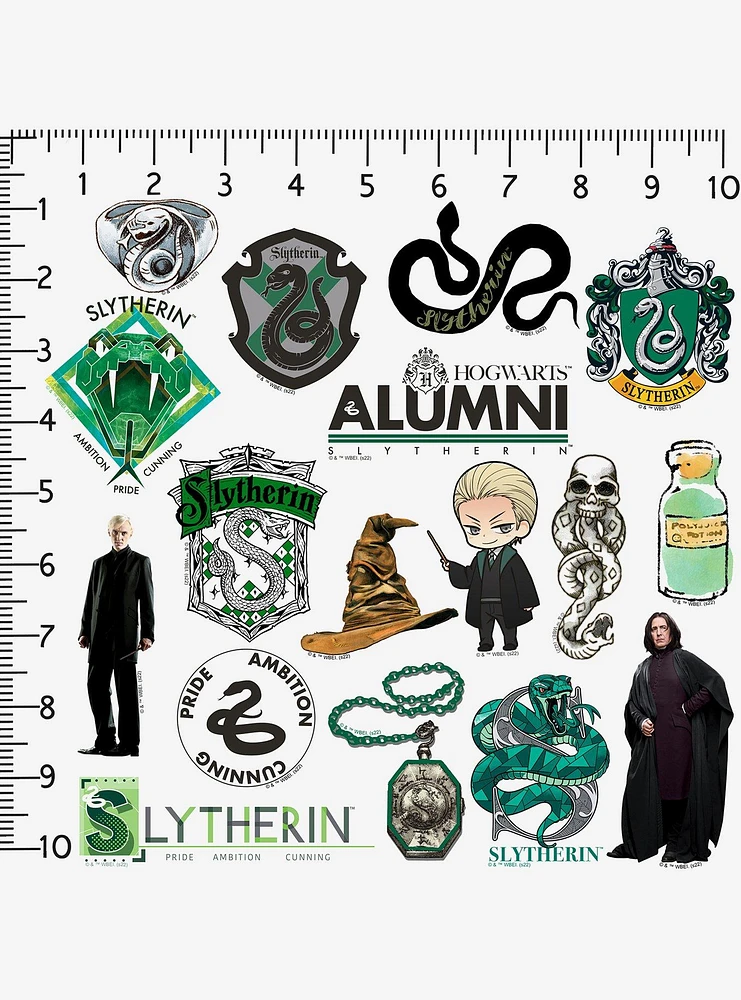 Harry Potter Slytherin Sticker Pack