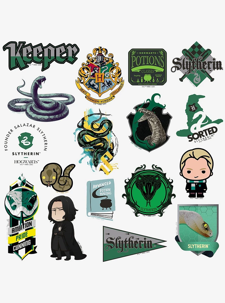 Harry Potter Slytherin Sticker Pack