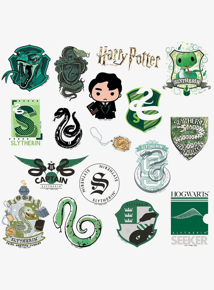 Harry Potter Slytherin Sticker Pack