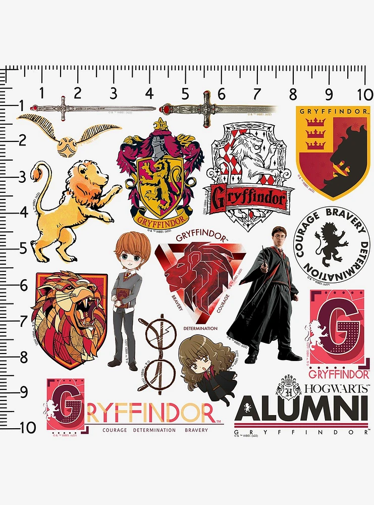 Harry Potter Gryffindor Sticker Pack