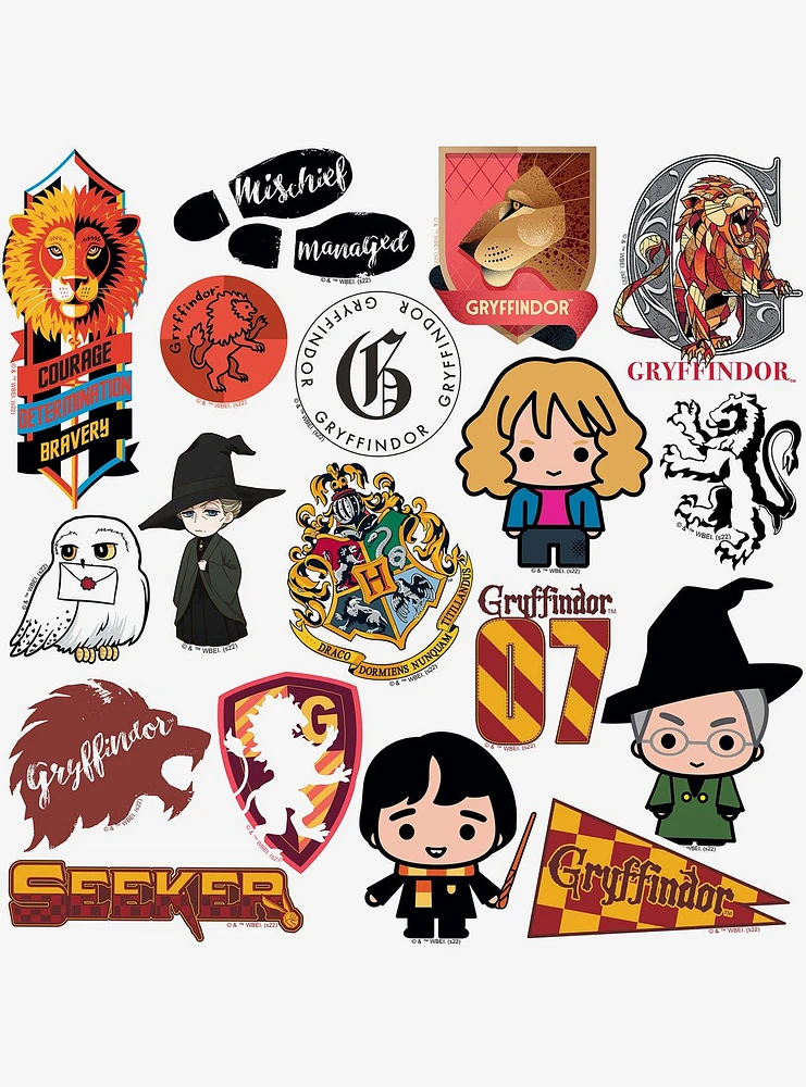 Harry Potter Gryffindor Sticker Pack