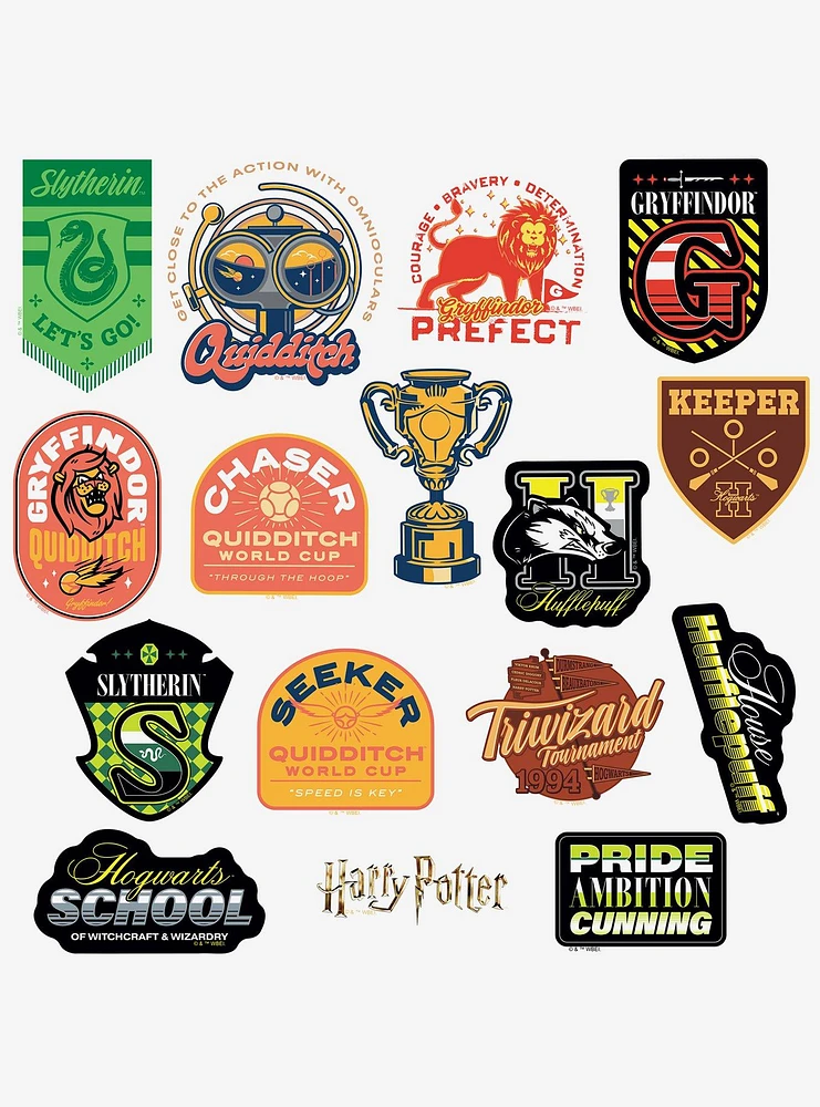 Harry Potter Quidditch Sticker Pack