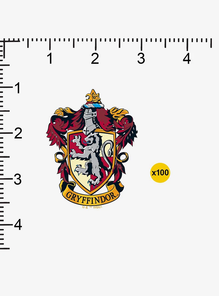 Harry Potter Gryffindor Crest Sticker Pack