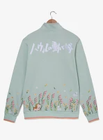 Studio Ghibli® Howl's Moving Castle Howl & Sophie Meadow Scene Quarter Zip Crewneck - BoxLunch Exclusive