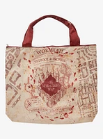 Harry Potter The Marauder's Map Allover Print Reusable Collapsible Tote Bag - BoxLunch Exclusive